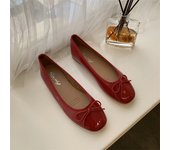 Women Flat Heel Outdoor Casual Mary Jane Red New  Flat Shoes Fashion Shallow Slip On Ladies Elegant Ballerinas Soft Shoes