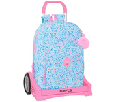 Mochila con Carro Evolution Vmb "Paraíso" 30X46X14Cm (Safta 612536860)