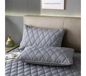 2 Pieces Waterproof Pillowcase Anti Stain Machine Washable Pillow Cover Bedroom Decoration Suitable For With Children And Pets