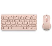 NGS - FANTASY (QUERTY, ES) teclado Ratón incluido Universal RF Wireless + Bluetooth QWERTY Español Rosa NGS-KEYBOARD-0437