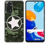 Funda Silicona para Xiaomi Redmi Note 11 / 11s diseño Camuflaje 01 Dibujos