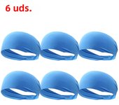 10-1PCS Sports Sweatband Breathable Sweat Absorbent Headband Soft Smooth Outdoor Sport Yoga Headband Hair Head Band