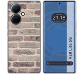 Funda Silicona para Vivo V29 Lite 5G diseño Ladrillo 01 Dibujos
