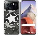 Funda Gel Tpu para Xiaomi Mi 11 Ultra 5G diseño Camuflaje 02 Dibujos