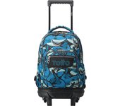 Totto Mochila escolar ruedas Resma -Dimensiones:29.5 x 42 x 16 cm-Material: Poliester