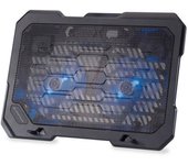 Base refrigeracion conceptronic para portatiles 2 ventiladores 125mm hasta 15.6 pulgadas
