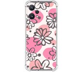 Funda Silicona Antigolpes para Realme 9 Pro 5G diseño Flores 09 Dibujos