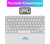 CASEPOKE Bluetooth Keyboard For Tablet Smart Phone Wireless Touchpad Keyboard For IOS Android Windows For iPad Keyboard Mouse