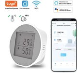 Tuya WIFI Temperature Humidity Sensor Indoor Hygrometer Thermometer Detector Smart Life App Support Alexa Google Home
