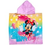 SUN & SURF Poncho Infantil FROZEN Licencia Disney Original, Microfibra Rizo, Suave y Absorbente, Ideal para Piscina, Playa o Campo