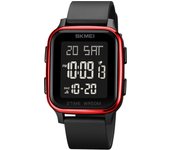 Siempre hermoso reloj de moda masculino cuadrado multifuncional reloj electrónico para estudiantes masculinos deportes al aire libre reloj electrónico impermeable para la escuela secundaria