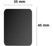 Magnetic Metal Plate For Car Phone Holder Universal Iron Sheet Disk Sticker Mount Mobile Phone Magnet Stand For All Smart Phone