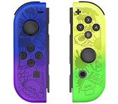 Mando inalámbrico para Nintendo Switch (2025), con doble vibración y control de activación, captura de pantalla y movimiento.
