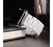 Ceramic Band for Apple Watch Strap 45mm 44mm 40mm 49mm 41 42 38 Stainless steel butterfly bracelet iWatch serie 6 7 8 se 9 Ultra