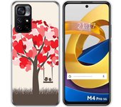 Funda Silicona para Xiaomi POCO M4 Pro 5G diseño Pajaritos Dibujos