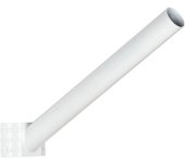 Jandei - Soporte Para Farola Led de Color Blanco, Tubo 47mm