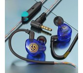 3.5mm/Type-C Wired Monitor Earphones L Plug Low Latency Competitive Gaming Headphones HIFI Stereo Sports Headset For Ios Android