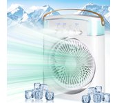 BIT Aire Acondicionado Portátil Enfriador de Aire 4 en 1 600 Ml 3 Velocidades Ventilador