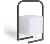 Ledkia Lámpara de Mesa LED Portátil para Exterior con Batería USB Recargable Tiber Negro