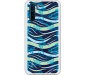 Funda compatible con Oppo A91 - Reno 3 - Patron caballitos de mar