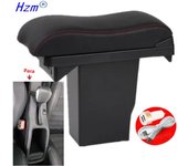 For Peugeot 2008 Armrest box 2012-2018 Car Storage Box With USB Charging Interior Dedicated Retrofit parts Car Accessories