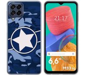 Funda Silicona para Samsung Galaxy M33 5G diseño Camuflaje 03 Dibujos