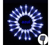 Water Droplets Solar String Lights Waterproof Outdoor Decoration Garland Fariy Lights Christmas Wedding Party Garden