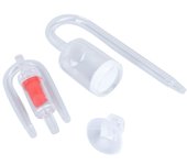 4 In 1 Aquarium CO2 Diffuser Set Carbon Dioxide Atomizer Check Valve U Shaped Connector Suction Cup For Fish Tank Planted Supply