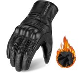 Men Motorcycle Gloves Breathable Real Leather Touchscreen Seasons Moto Gloves Windproof Warm Riding Motorbike Motocross Gloves