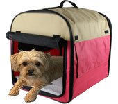 Bolsa de Transporte para Mascotas Transportín Plegable para Perro Portador Tela.