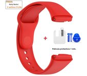 Silicone Strap For Xiaomi Mi Watch 3 Lite Watch Band For Redmi Mi Watch 3 Active Bracelet Protective Film For Redmi Watch 3 lite