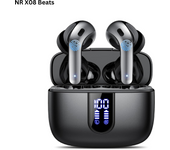 Auriculares Inalámbricos Bluetooth, Auriculares Bluetooth 5.3, 4 Mic con Reducción de Ruido ENC, 50H con Graves, Cascos Inalambricos Bluetooth IP7 Impermeable, Carga Rápida USB-C, Ajuste Cómodo - NR HERMANO ESPAÑOL