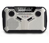 Radio multifunción manivela Solar USB FM/AM Radios meteorológicas linterna de emergencia banco de energía Radio de alto volumen de muy calidad