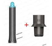 Upgraded Adapter Hair Dryer Automatic Curling Nozzle For Dyson Supersonic HD16 Nural Hair Dryer Accessories Cylinder Comb Nozzle