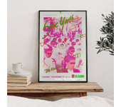 Sonic Youth Singer Poster Canvas Painting Wall Art For Picture Coffee House Bar Living Room Bedroom Restaurant Home Wall Decor
