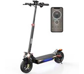 iScooter IX4 Patinete Electrico - Larga Duración de 45 km, Velocidad Máx 45km/h, Motor de 800W, 10" Honeycomb off-road Neumáticos Patinete Eléctrico Adultos, Control de Crucero y App, Carga de 150 KG