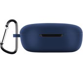Silicone Protective Sleeve Portable Wireless Headphones Cover with Carabiner Accessories for Redmi Buds 4 Lite Earphone Case