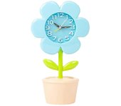 Reloj de Alarma Estéreo-Digital Mudo Flor Reloj despertador
