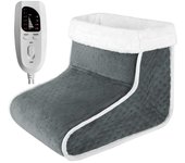 Calientapiés, Manta Eléctrica para los pies, Forro interior mullido y lavable, Desconexión automática