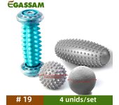 Massage Ball - Foot Pain Therapy Kit - Plantar Fasciitis, Heel Spur, Sore Muscles, Trigger Point - Back, Arm, Neck, Shoulder,Leg