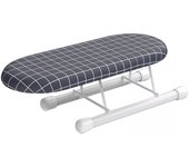 Portable Foldable Mini Ironing Board Heat Resistant Home Supplies Ironing Board Rack Metal Household Clothes Ironing Cover
