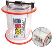 Electric Polisher Drum Acrylic Jewelry Cracks Uneven Scratch Grinding Tumbler Drum Portable Jewellery Art Polishing
