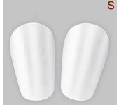 1 pair black white pp material soccer leg guards mini leg guards soccer training supplies shin guards foot guards