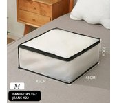 Underbed Storage Bag Foldable Quilt Bag Wardrobe Clothes Storage Box Dustproof Organizer Large Capacity Quilt Storage Bag