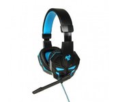 iBox X8 Auriculares Alámbrico Diadema Juego Negro, Azul