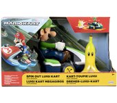 Figura Luigi Kart megagiros Mario Kart 6,5cmFigura  Coleccionable - Idea de Regalo- Mercancia Oficial - Juguetes para Niños y Adultos - Movies Fans - Muñeco para Coleccionistas y Exposición
