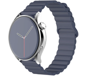 20mm 22mm watch strap For Amazfit GTS 4/2/Mini/2e/GTR 3 pro/GTR4/stratos belt Silicone Magnetic Loop bracelet amazfit bip u pro