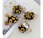 New Sunflower Case For Apple AirPods Pro 2 Prints Wireless Headset Cases For AirPods1 2 3 Cute Silicone Protective Sleeve Hook