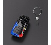ABS Car Remote Key Case Cover Protector Shell For Audi A4 B9 A5 A6 8S 8W Q5 Q7 4M S4 S5 S7 TT TTS TFSI RS Keyless With Keychain