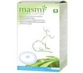 Discos de Lactancia 30 unidades  Masmi Natural Cotton
